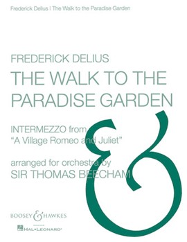 The Walk to the Paradise Garden by Delius Frederick - Beecham Sir Thomas - for String Ins