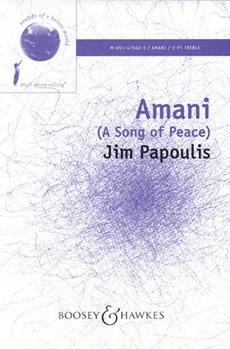 Amani (Song Of Peace) by Papoulis Jim - Papoulis Jim - for Accompaniment CD