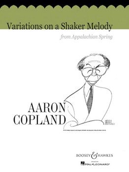 Variations On A Shaker Melody by Copland Aaron for Concert Band