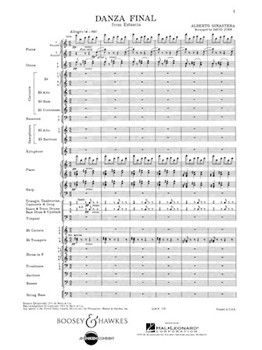 Danza Final by Ginastera Alberto - John David - for Full Score