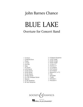 Blue Lake Overture by Chance John Barnes for Full Score (Original Edition)