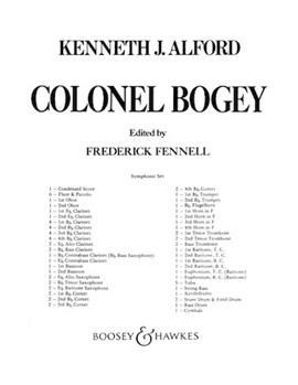 Colonel Bogey by Alford Kenneth J - Fennell Frederick - for Conductor Score