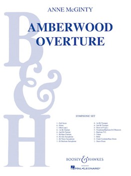 Amberwood Overture by McGinty Anne for Concert Band