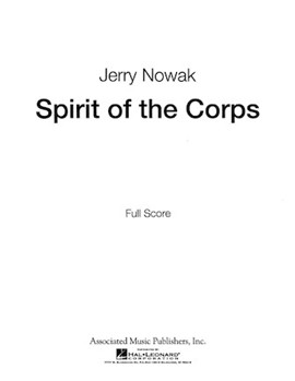 Spirit Of The Corps by Nowak Jerry for Full Score