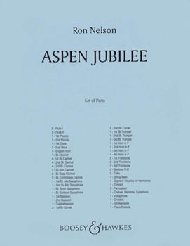Aspen Jubilee--score Only by Nelson R for Full Score (Score Only)
