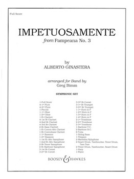 Impetuosamente by Ginastera Alberto - Bimm Greg - for Full Score