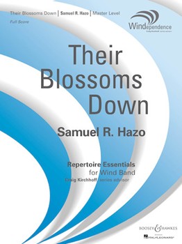 Their Blossoms Down by Hazo Samuel R for Concert Band