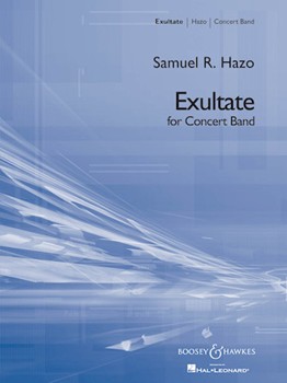 Exultate by Hazo Samuel R for Concert Band