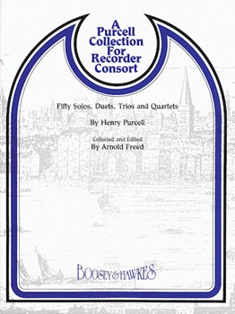A Purcell Collection for Recorder Consort by Purcell Henry for
