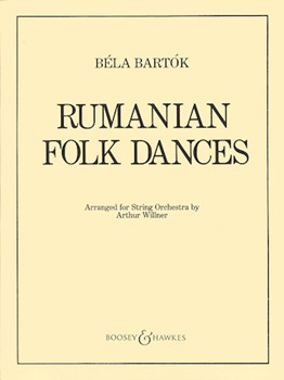 Romanian Folk Dances by Bartok Bela - Willner Arthur - for Full Score