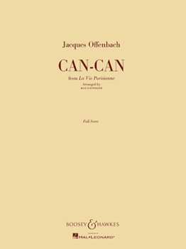 Can Can Condensed Score Orch by Offenbach Jacques for Condensed Score