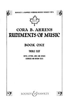 Rudiments of Music Volume 1 by Ahrens Cora B for Text