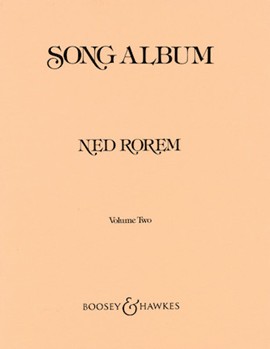 Song Album Volume 2 by Rorem Ned for Vocal Solo