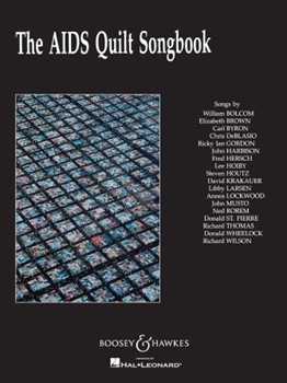Aids Quilt Songbook The by Various for Vocal Collection