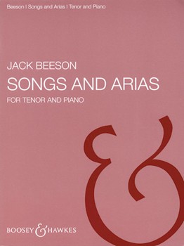 Songs & Arias by Beeson Jack for Tenor Voc