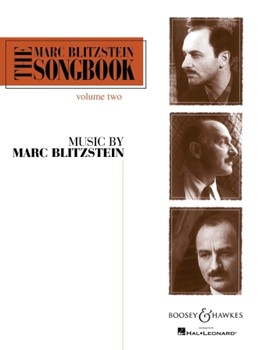 Marc Blitzstein Songbook Volume 2 by Blitzstein Marc for Vocal Collection (Vol 2)