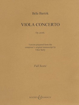 Bartok - Viola Concerto, Op. Posth.