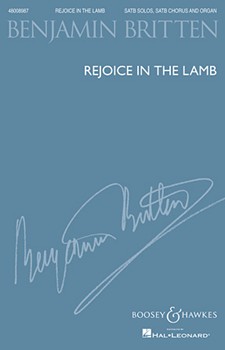 Rejoice In The Lamb by Britten Benjamin for SATB