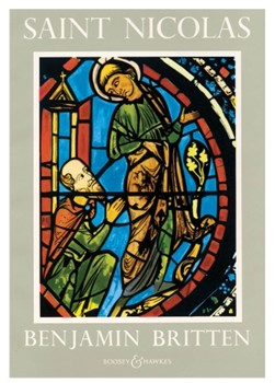 Saint Nicolas Op. 42 by Britten Benjamin for Vocal Scor