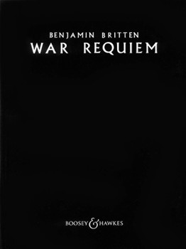 War Requiem Opus 66 by Britten Benjamin for Vocal Scor