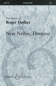 Non Nobis Domine by Quilter Roger for SATB