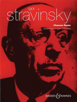 Chanson Russe by Stravinsky Igor for Violin
