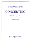 Concertino [clarinet] Tartini - Boosey & Hawkes Edition