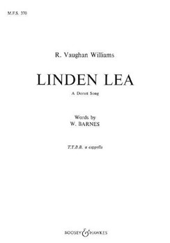 Linden Lea by Vaughan Williams Ralph - Harrison J - for TTBB a cappella