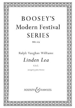 Linden Lea by Vaughan Williams Ralph - Harrison J - for SSA a cappella
