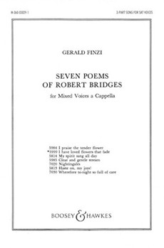 I Have Loved Flowers That Fade by Finze Gerald for Sat Sec A