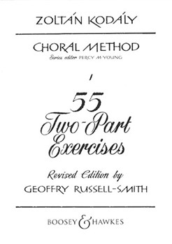 55 Two Part Exercises by Kodaly Zoltan for Sightreading