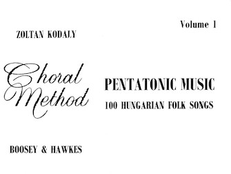 Pentatonic Music I - 100 Hungarian Folk by Kodaly Zoltan - Kodaly Zoltan - for Sightreading