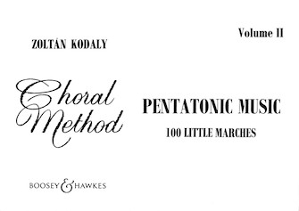 Pentatonic Music II - 100 Little Marches by Kodaly Zoltan - Kodaly Zoltan - for Sightreading