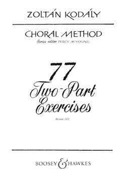 77 Two Part Exercises by Kodaly Zoltan for 2-Part