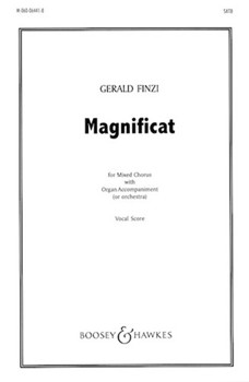 Magnificat by Finzi Gerald for SATB Score