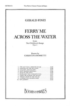 Ferry Me Across The Water by Finzi for SA and Piano