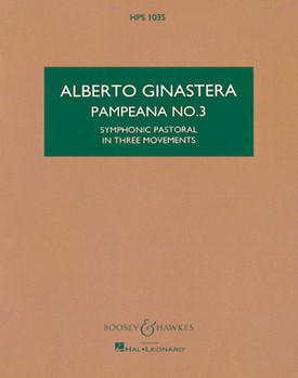 Pampeana No. 3 Op. 24 by Ginastera Alberto for Study Score