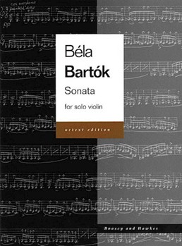 Sonata For Solo Violin by Bartok Bela for Violin Sol (Urtext)
