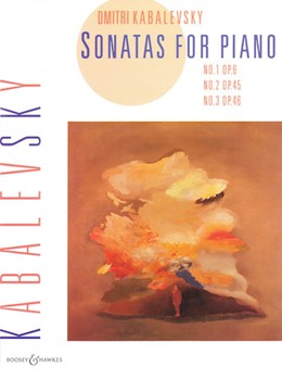 Piano Sonatas Nos. 1-3 by Kabalevsky Dmitri for Piano