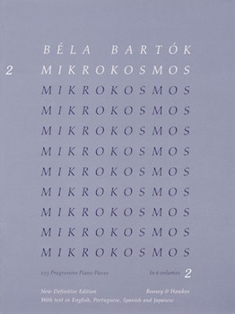 Mikrokosmos Volume 2 (blue) by Bartok Bela for Piano