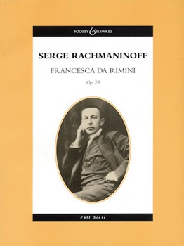 Francesca Da Rimini by Rachmaninoff Sergei for Vocal Scor