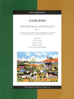 Orchestral Anthology Volume 2 by Copland Aaron for Full Score