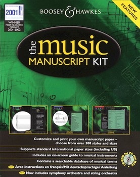 Music Manuscript Kit Cdrom (pc Or Mac) by for CD