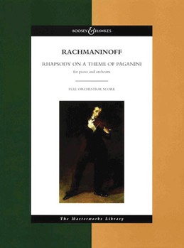 Rhapsody On A Theme Of Paganini by Rachmaninoff Sergei for Full Score