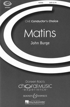 Matins by Burge Jahn for SATB