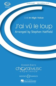 J'ai Vu Le Loup by Hatfield Stephen - Hatfield Stephen - for SSA a cappella