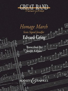 Homage March by Grieg Edvard - Kreines Joseph - for Concert March