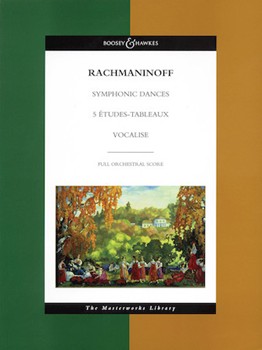 Symphonic Dances 5 Etudes Tableaux Vocalise by Rachmaninoff Sergei for Score