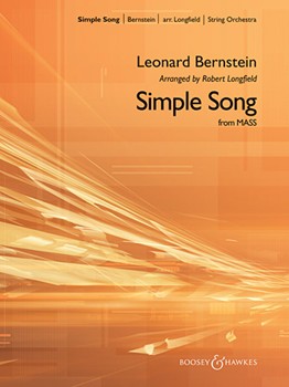 Simple Song by Bernstein Leonard - Longfield Robert - for Full Score