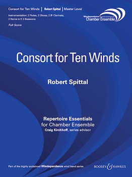 Consort for Ten Winds by Spittal Robert for Concert Band